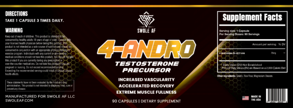 4- Andro testosterone Prescursor