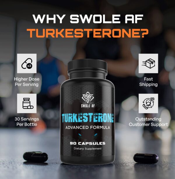Turkesterone 550mg (90 Capsules)