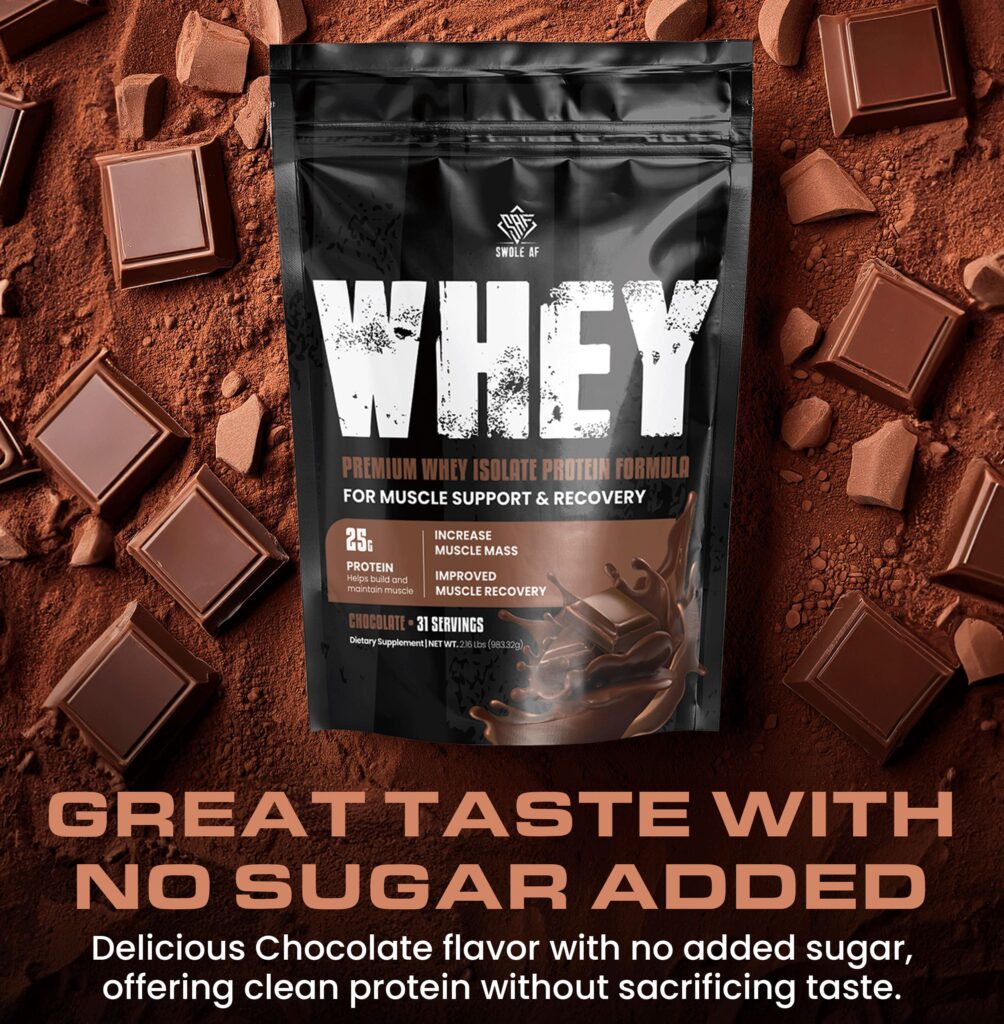 Image of a bag of whey protein and it's benefits - Best chocolate whey