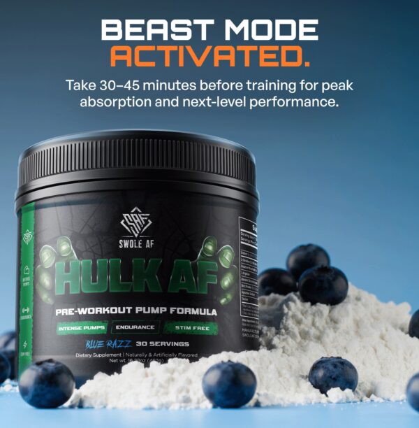 HULK AF - Pump (Non Stim)