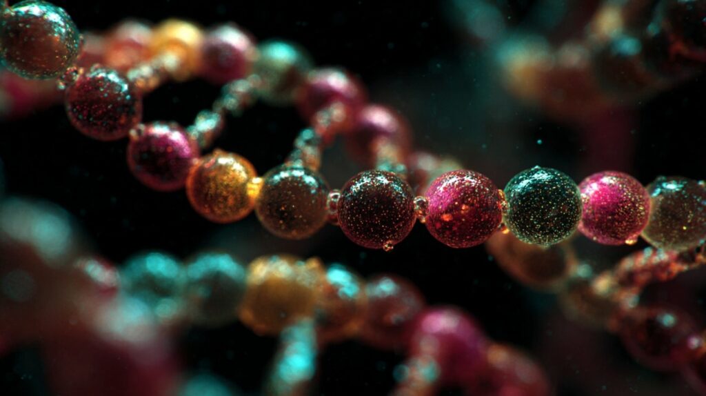 a photo of a dna strang showing how caffeine affects those with different genotypes
