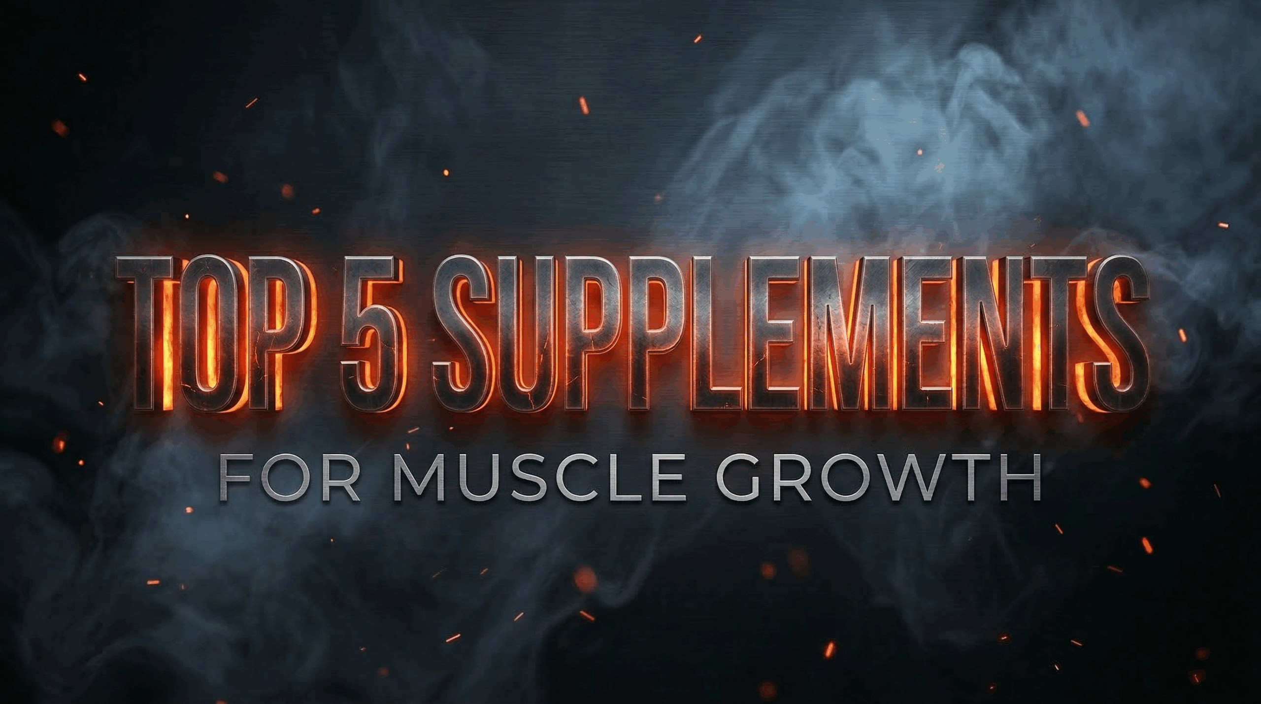top-5-supplements-for-muscle-growth