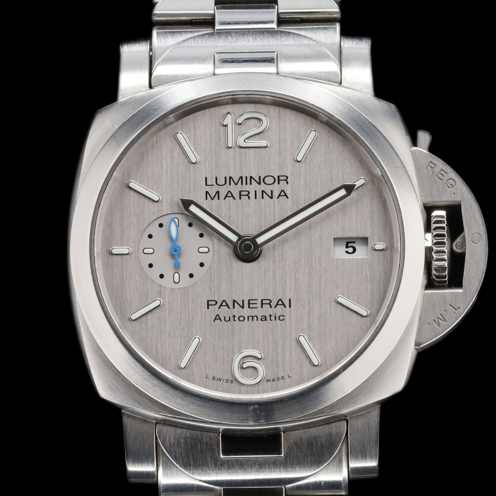 Panerai Luminor 1950 HOLD Marina Steel Silver — photo 1