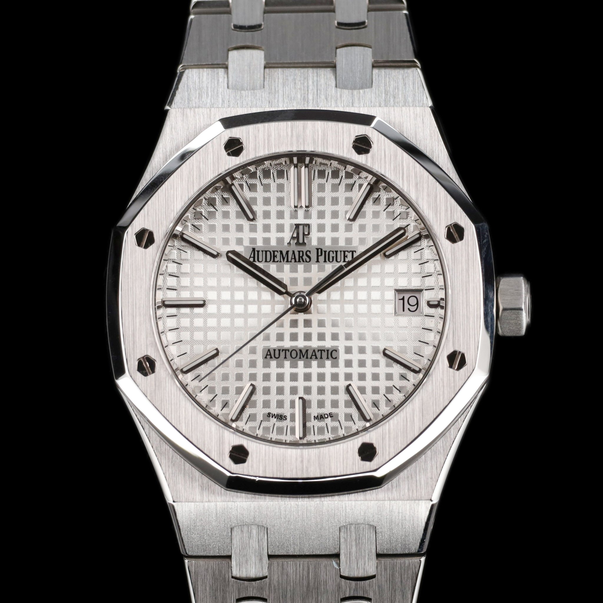 Audemars Piguet Royal Oak Self-winding White Dial NAKED — photo 1
