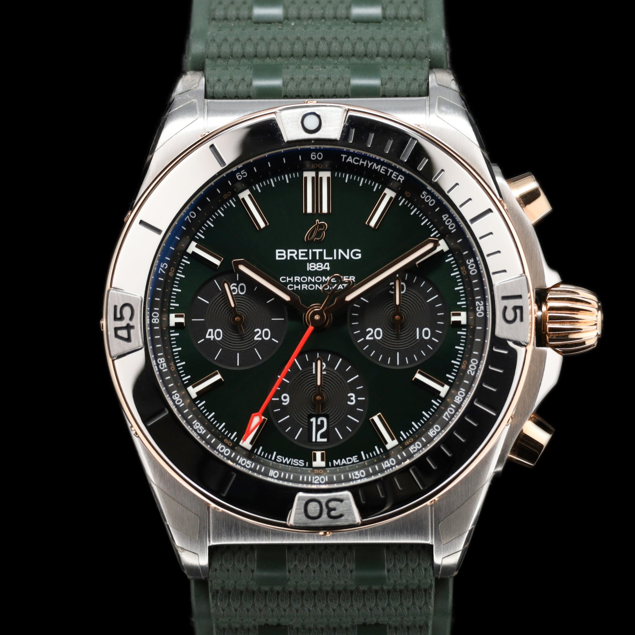 Breitling Chronomat Green Dial — photo 1