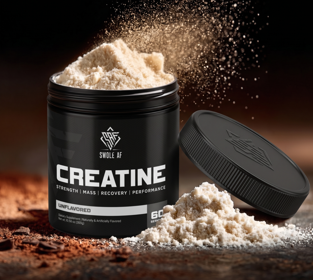 product photo of creatine open