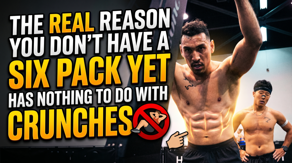 the reason you dont have a 6 pack