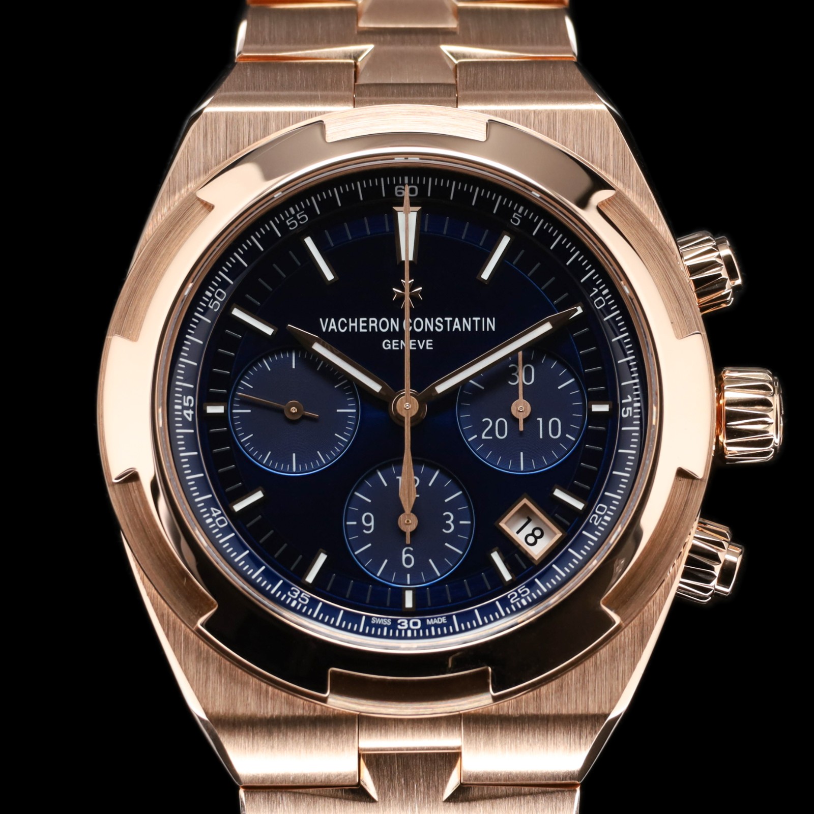 Vacheron Constantin Rose Gold Blue Dial — photo 1