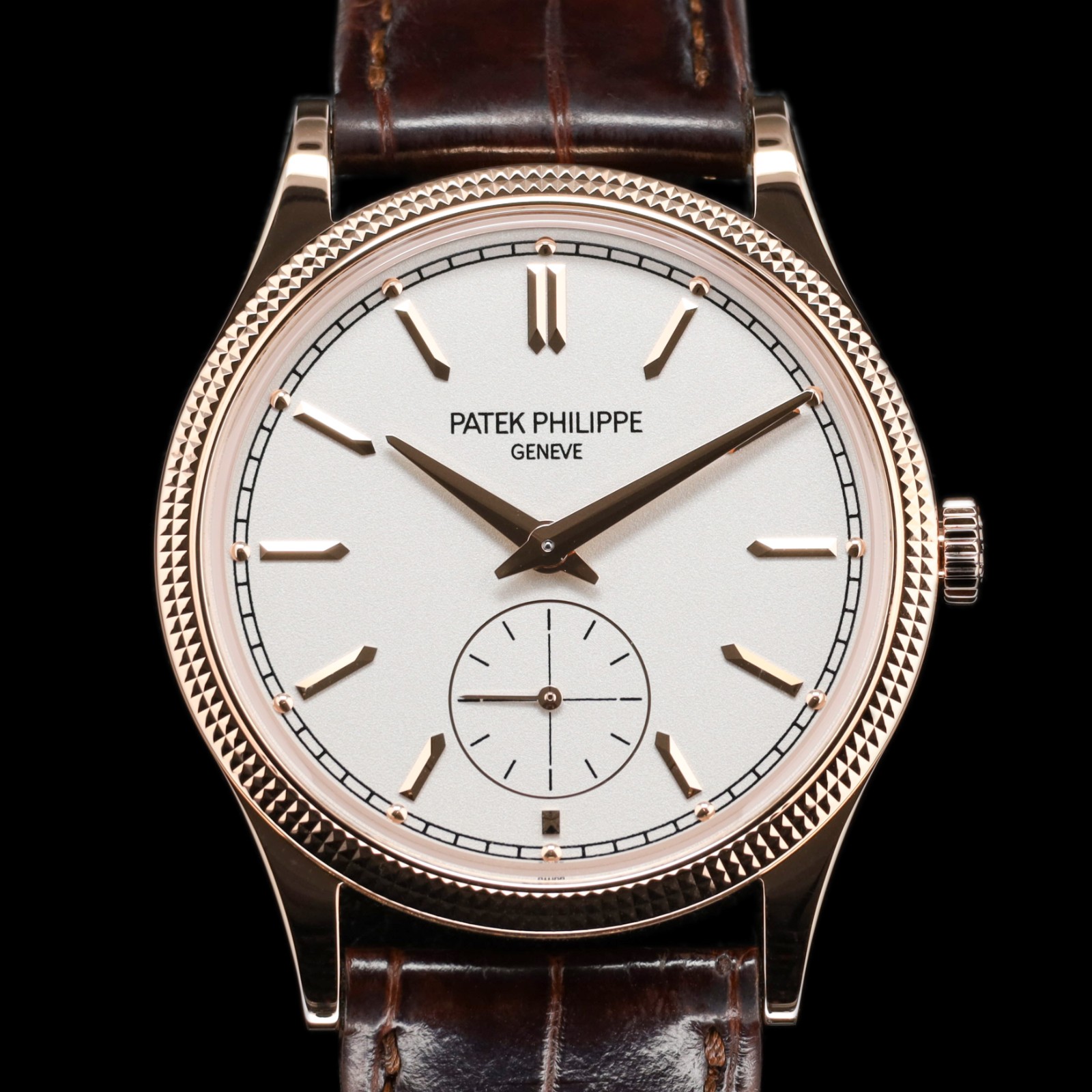 Patek Philippe Calatrava Rose Gold White Dial — photo 1