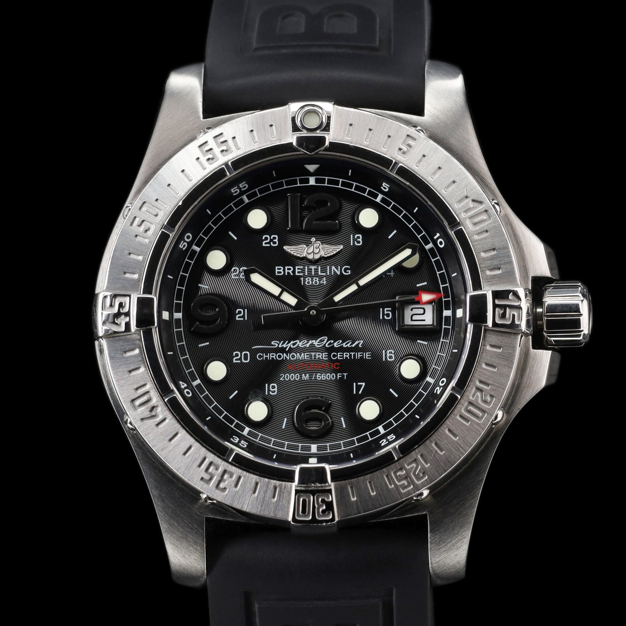 Breitling Superocean Black Dial — photo 1