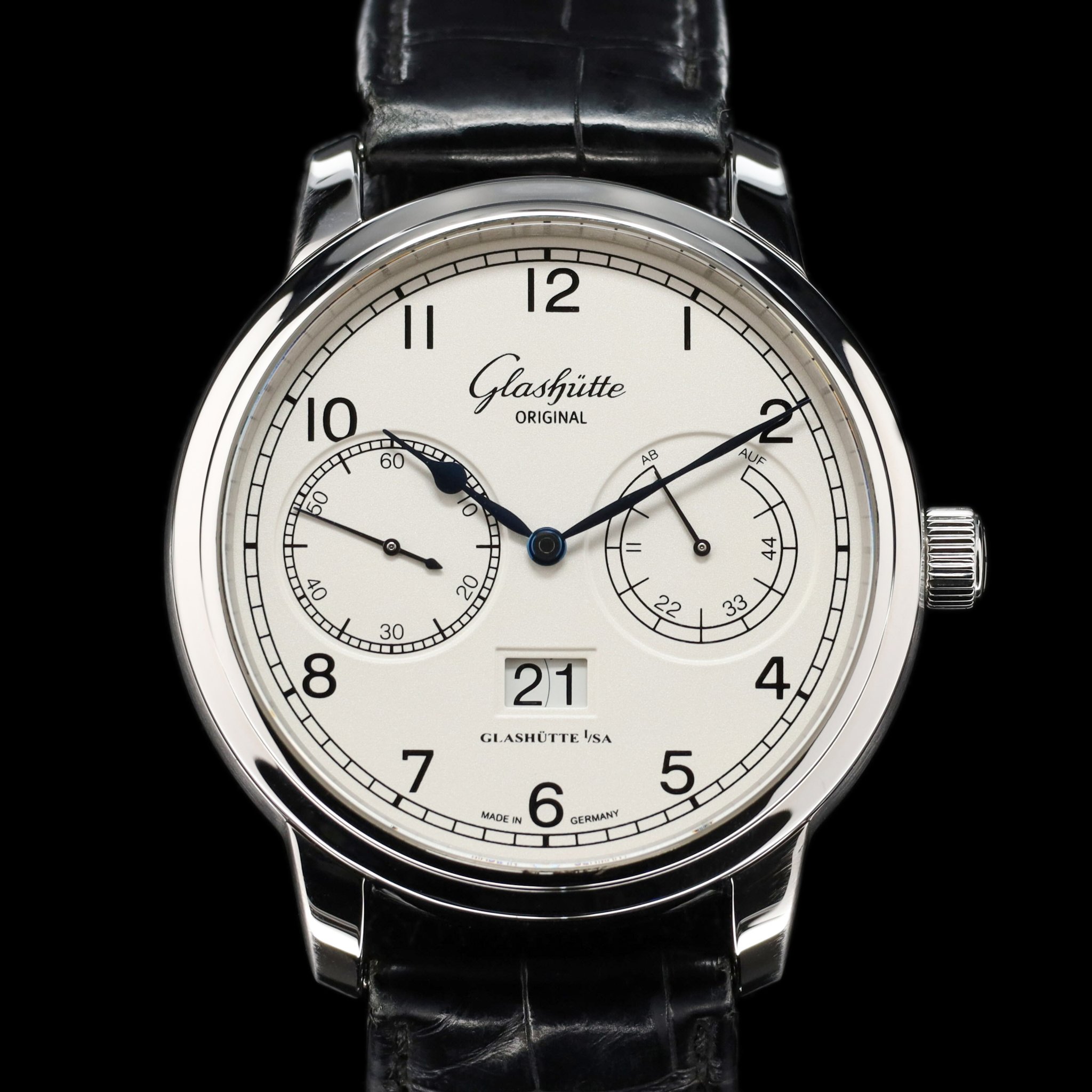 Glashütte Original Senator Observer 44 White Dial — photo 1