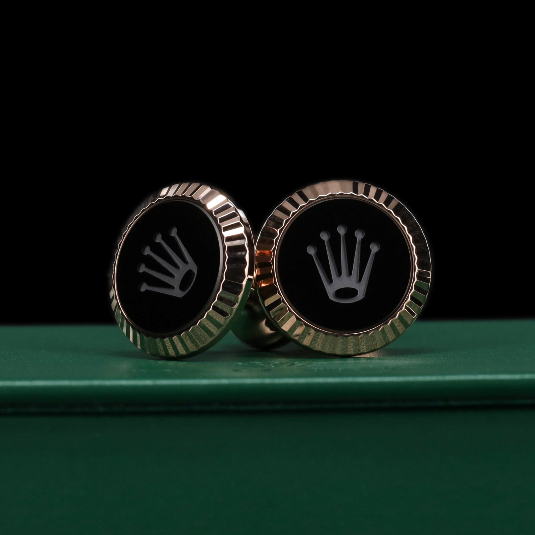 Rolex Cufflinks Black — photo 1